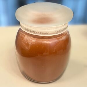 White Barn Sweet Cinnamon Pumpkin Jar Candle 15oz | Vintage | Never Used